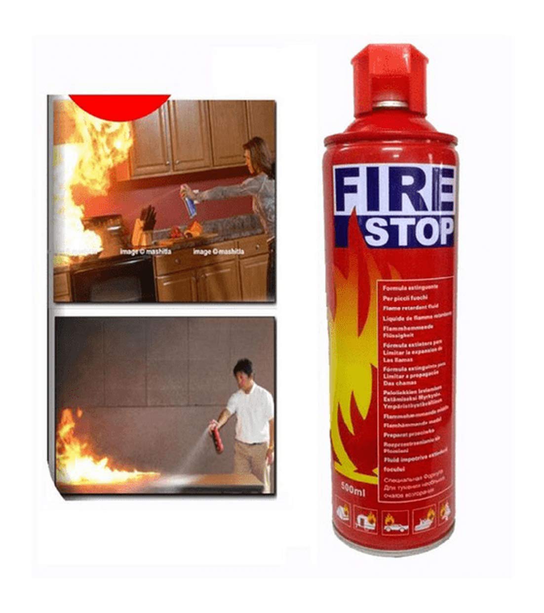 Portable Emergency Foam Fire Extinguisher Spray