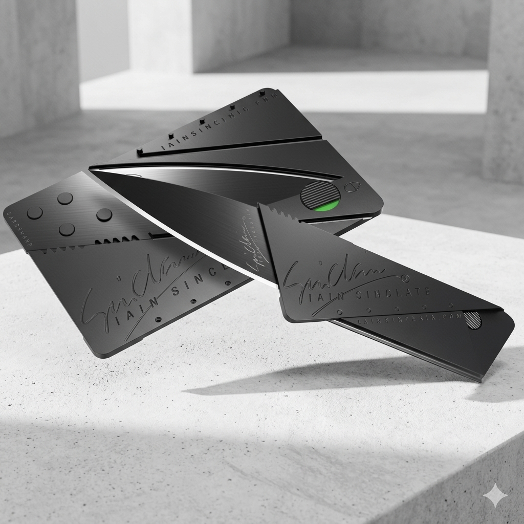 Sinclair CardSharp Folding Card Knife