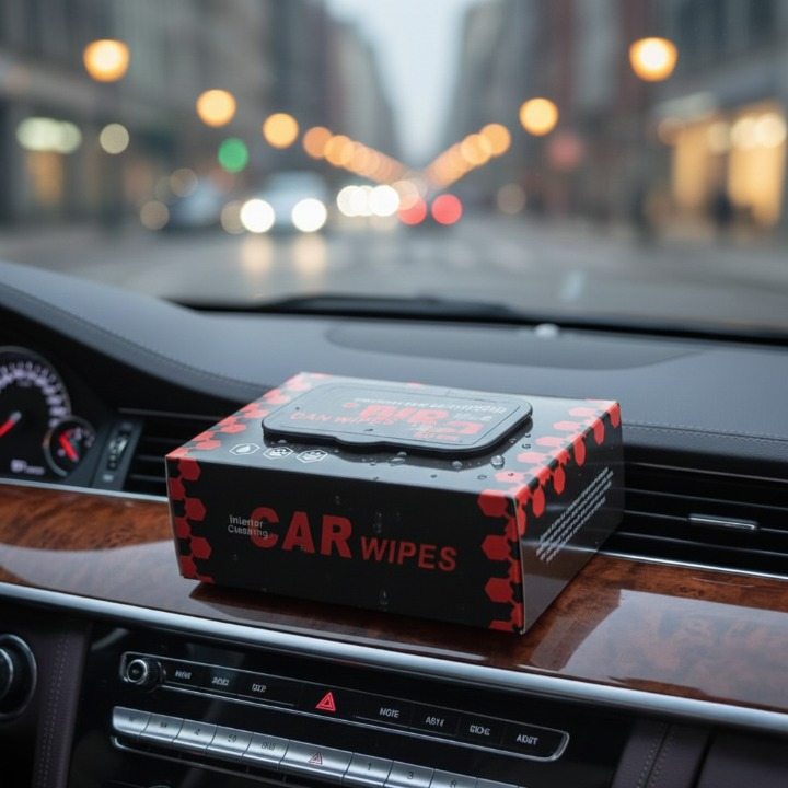 Premium 80 Pc's Car Interior Wipes